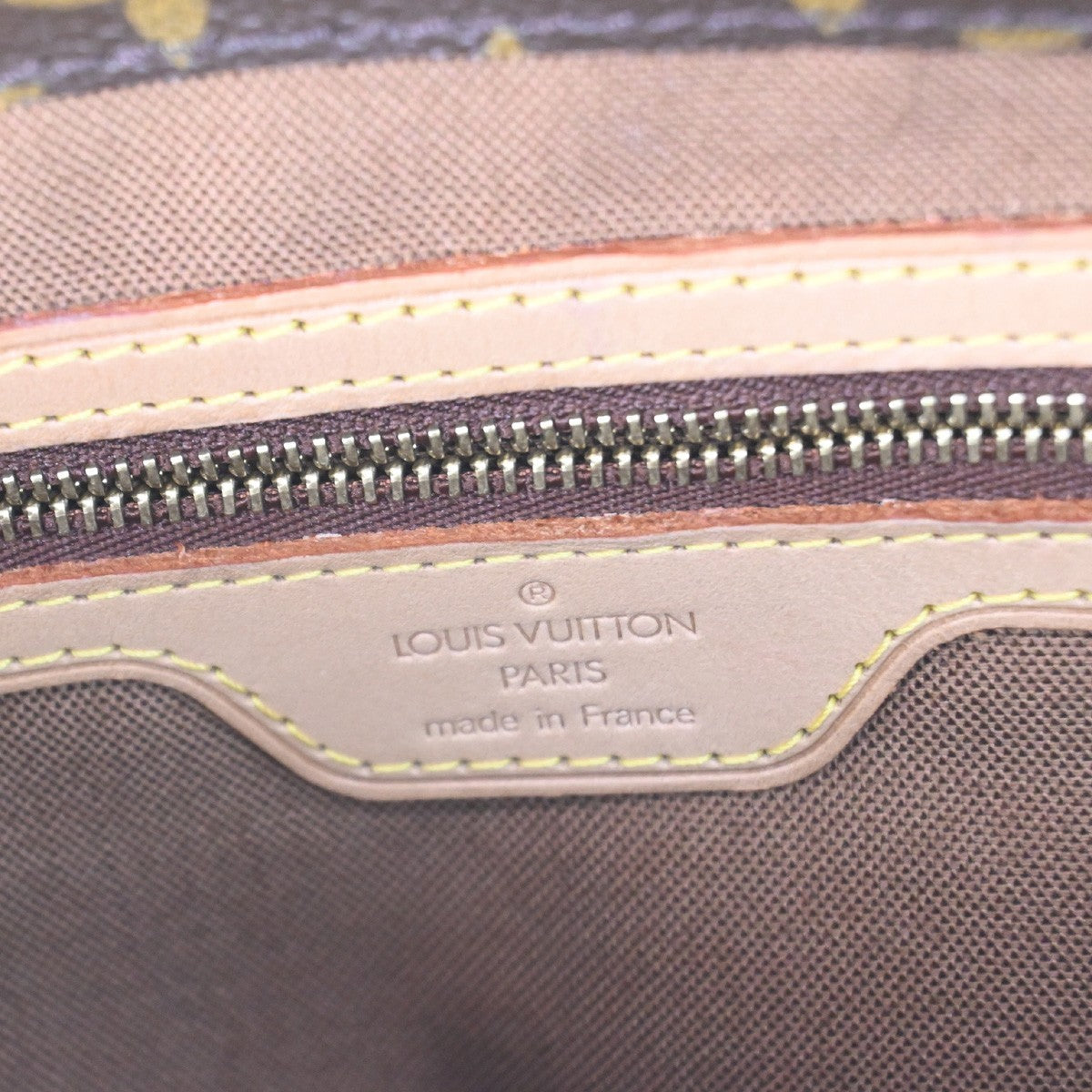 LOUIS VUITTON Cabas Piano Shoulder Bag Monogram Leather Brown M51148 28CA579