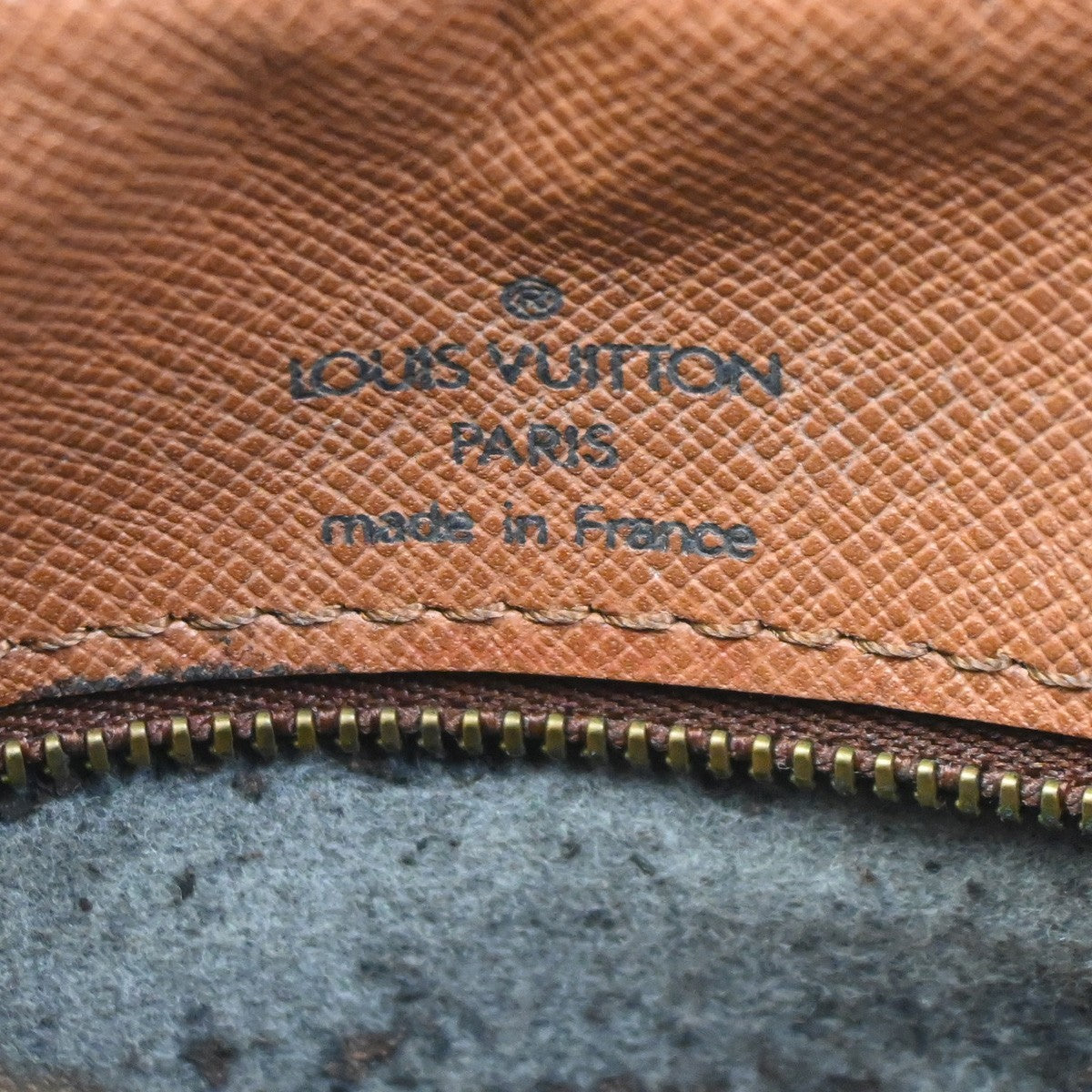 LOUIS VUITTON Boulogne 35 Shoulder Bag Monogram Leather Brown M51260 82YJ178