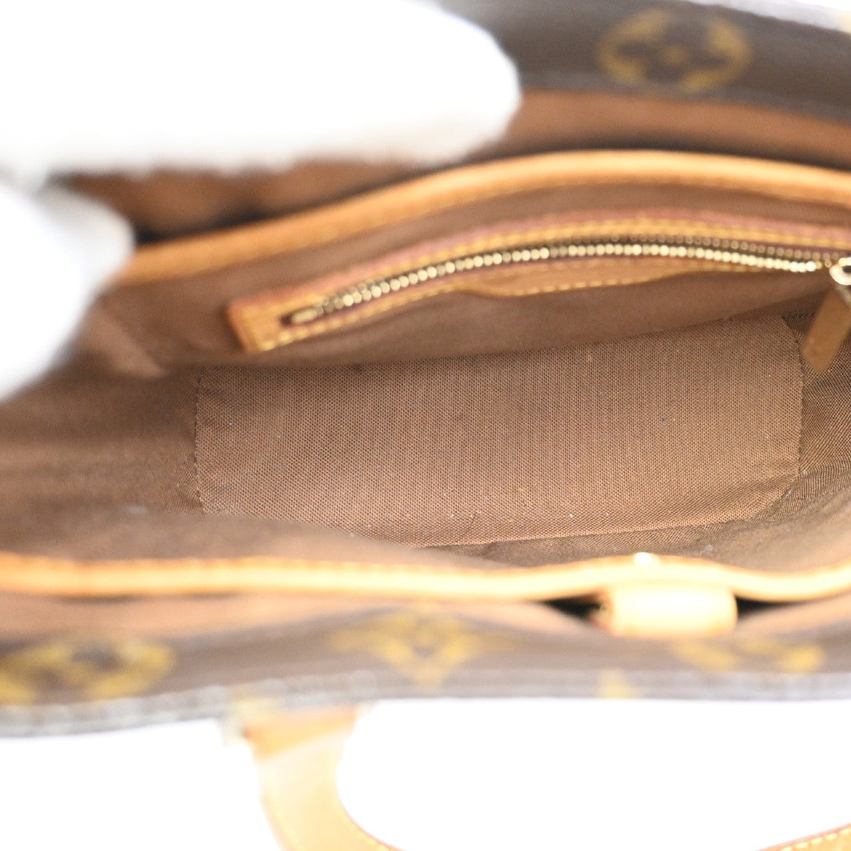 LOUIS VUITTON Vavin PM Hand Tote Bag Monogram Leather Brown M51172 84TA020