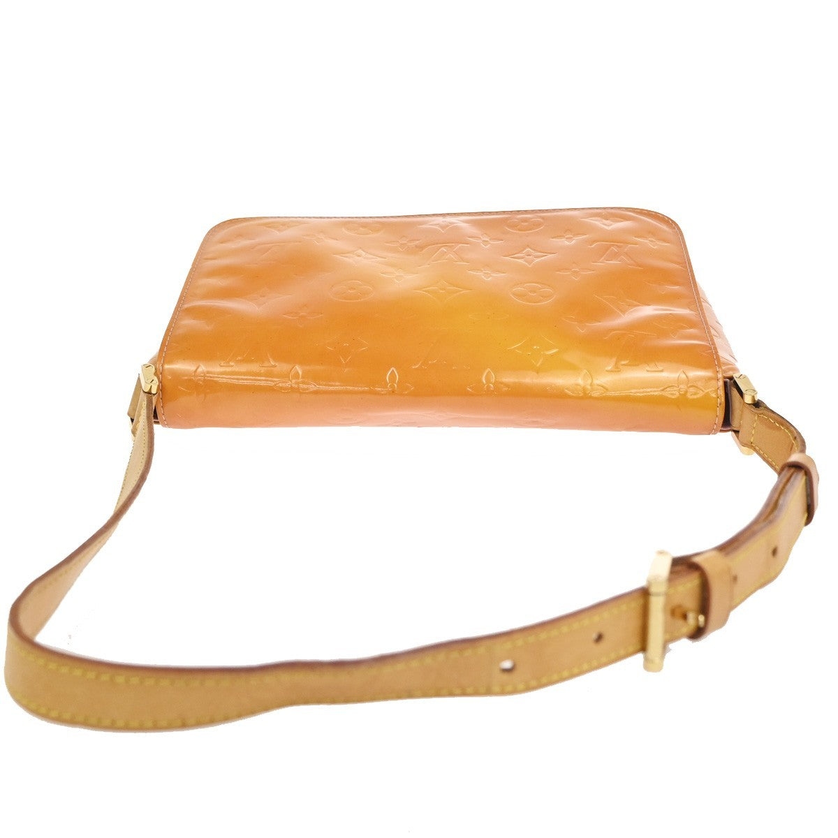 LOUIS VUITTON Thompson Street Shoulder Bag Monogram Vernis Rose M91070 61KC798