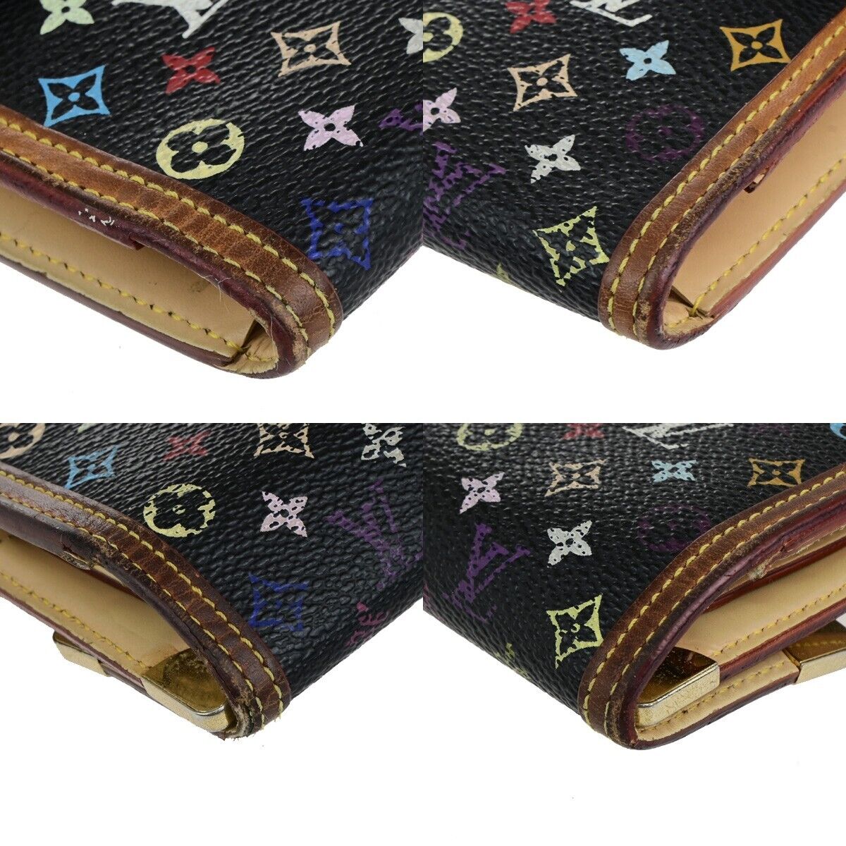 LOUIS VUITTON Portefeuille International Wallet Monogram Multi BK M93539 07ED340