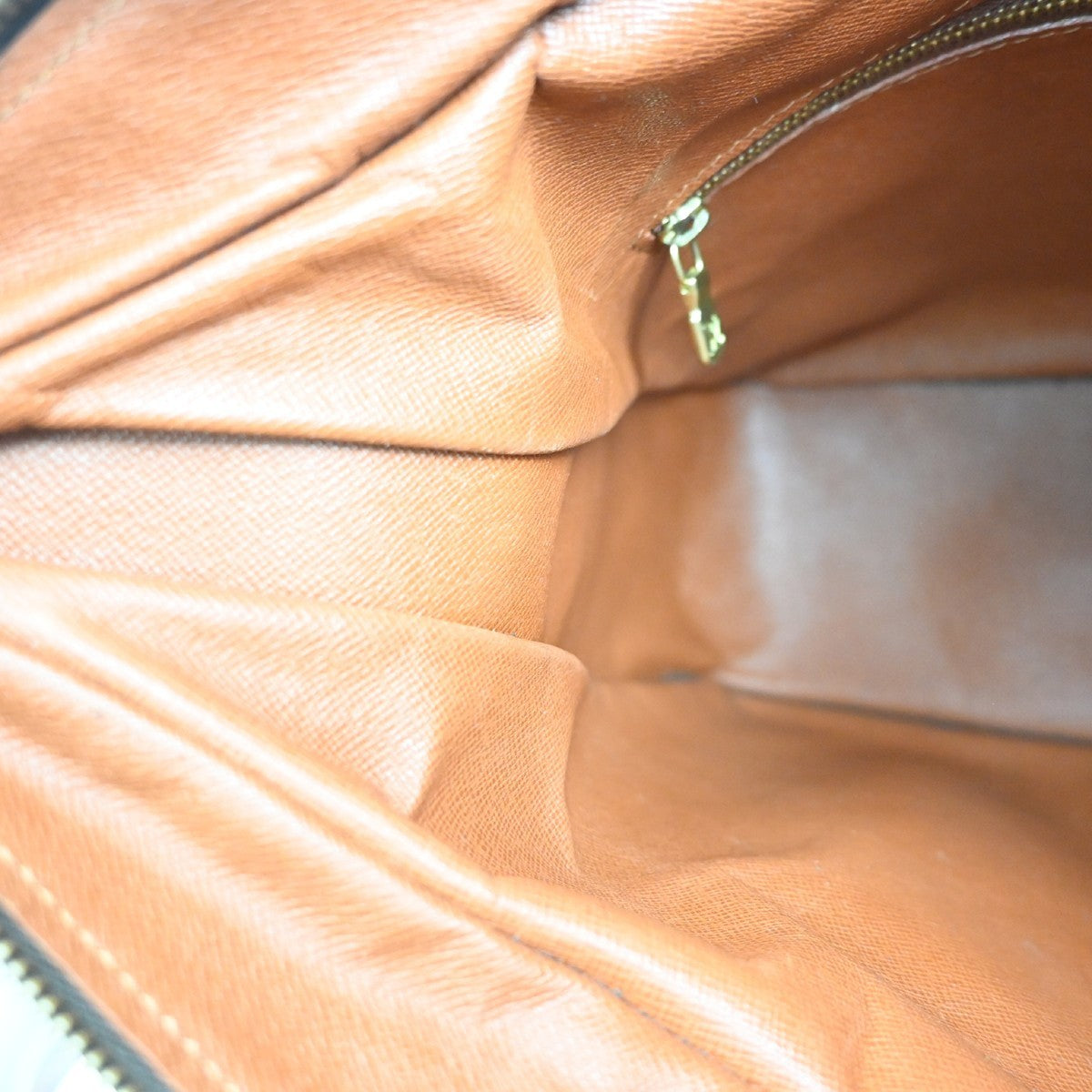 LOUIS VUITTON Boulogne 35 Shoulder Bag Monogram Leather Brown M51260 39KC444