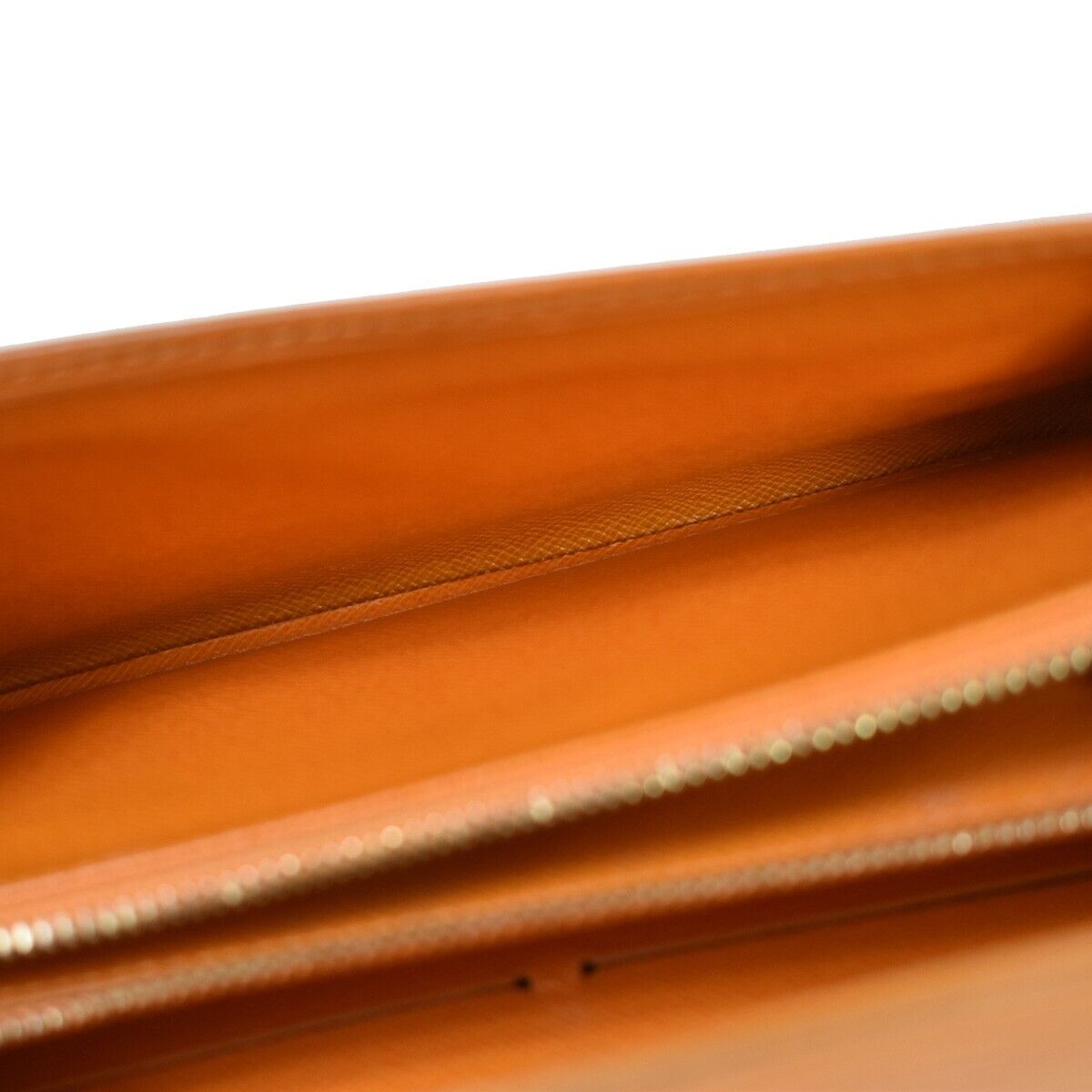 LOUIS VUITTON Credit Long Bifold Wallet Epi Leather Orange M6359H 01YA275