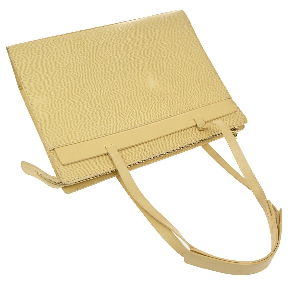 LOUIS VUITTON Logo Croisette GM Shoulder Bag Epi Leather Vanilla M5250A 39TA483