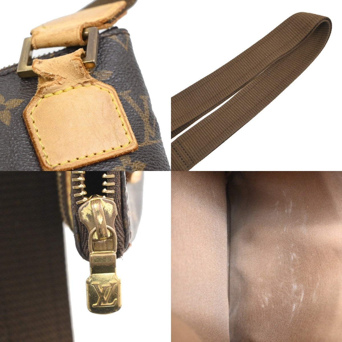 LOUIS VUITTON Pochette Bosphore Shoulder Bag Monogram Leather BN M40044 65PA077