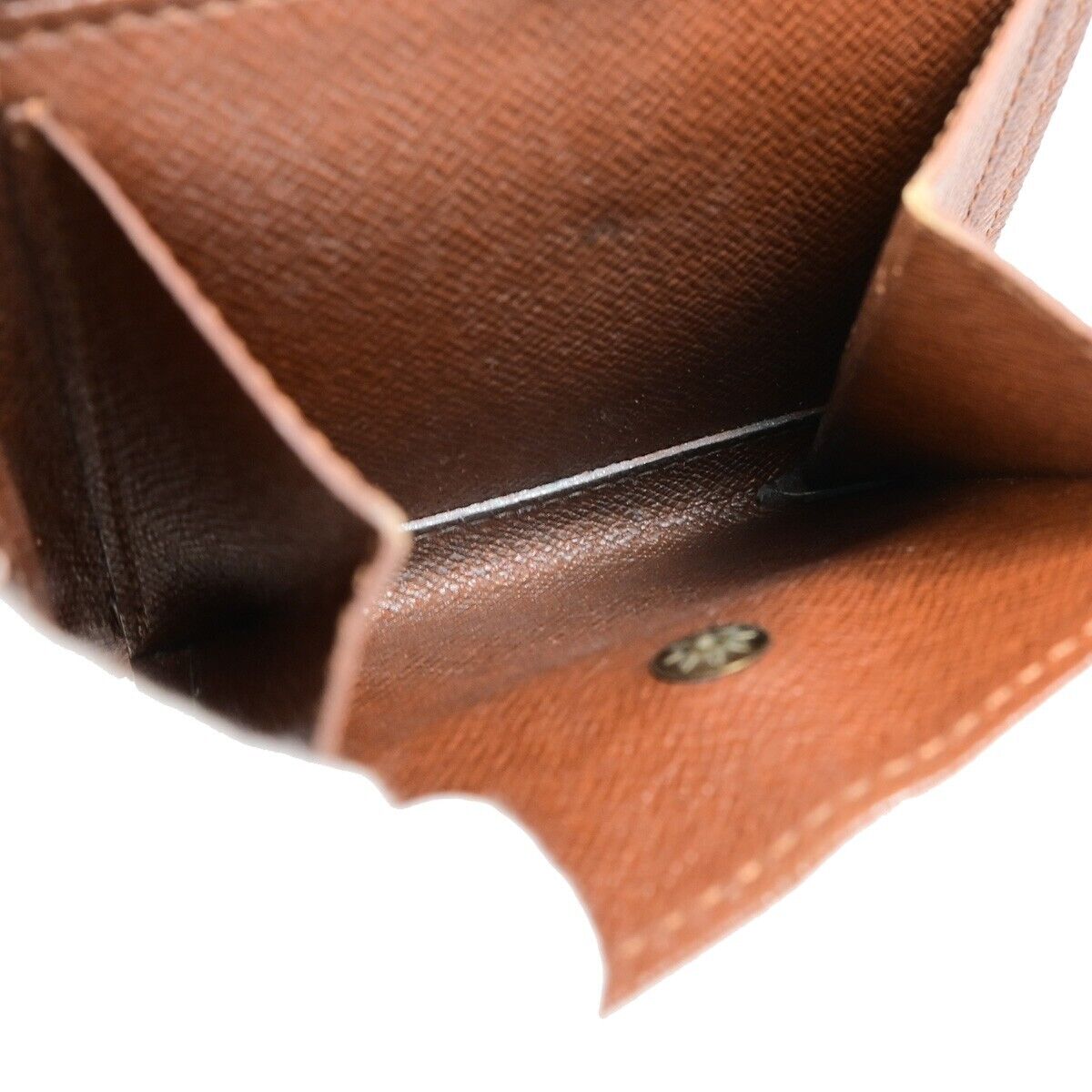 LOUIS VUITTON LV Billets Cartes Credit Monnaie Wallet Monogram M61665 08FA662