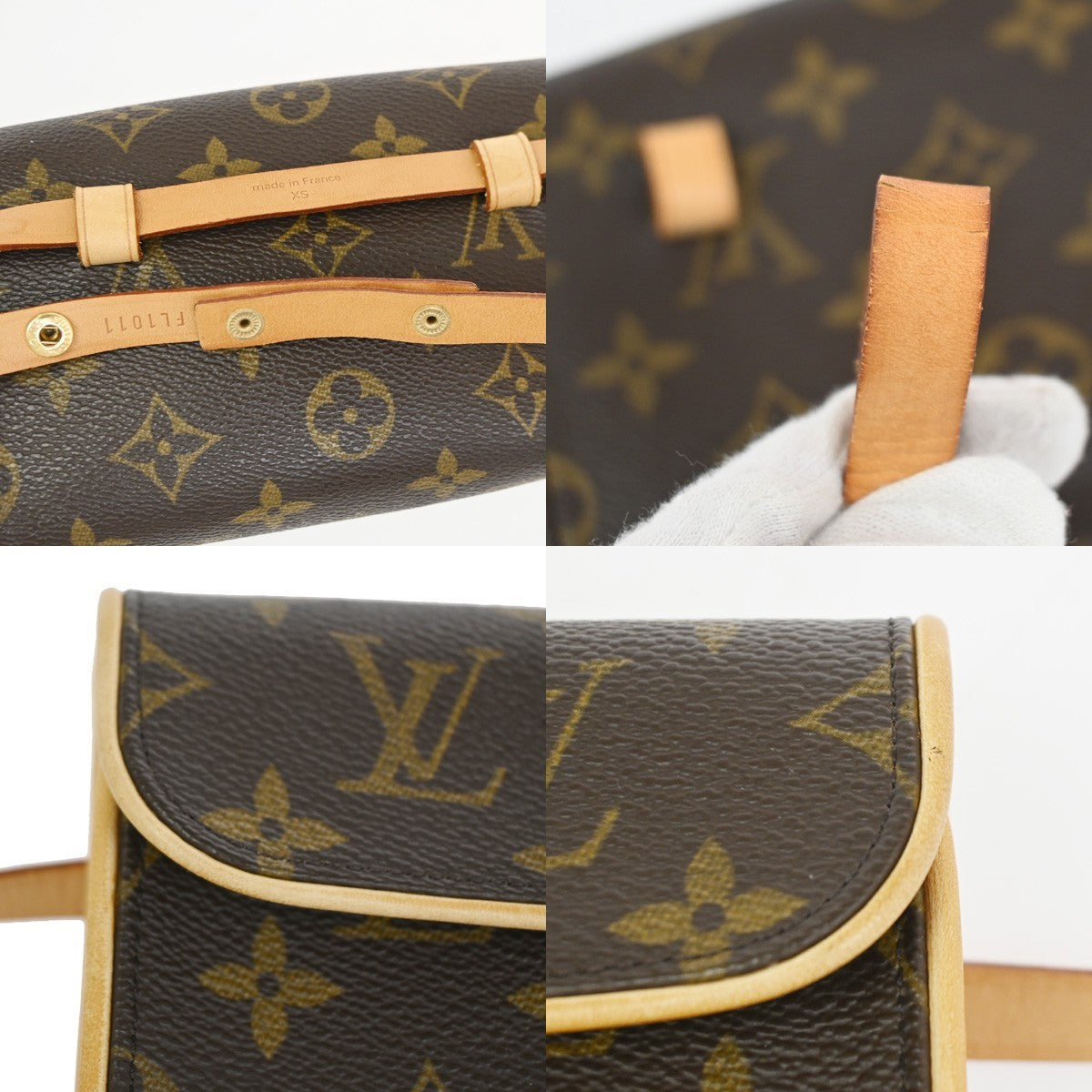 LOUIS VUITTON Pochette Florentine Bum Bag #XS Monogram Leather BN M51855 79YH909