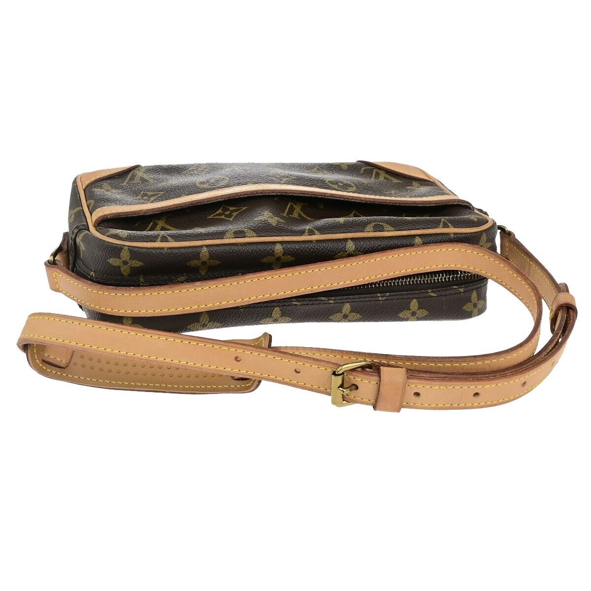 LOUIS VUITTON Trocadero 24 Shoulder Bag Monogram Leather Brown M51276 72EC620