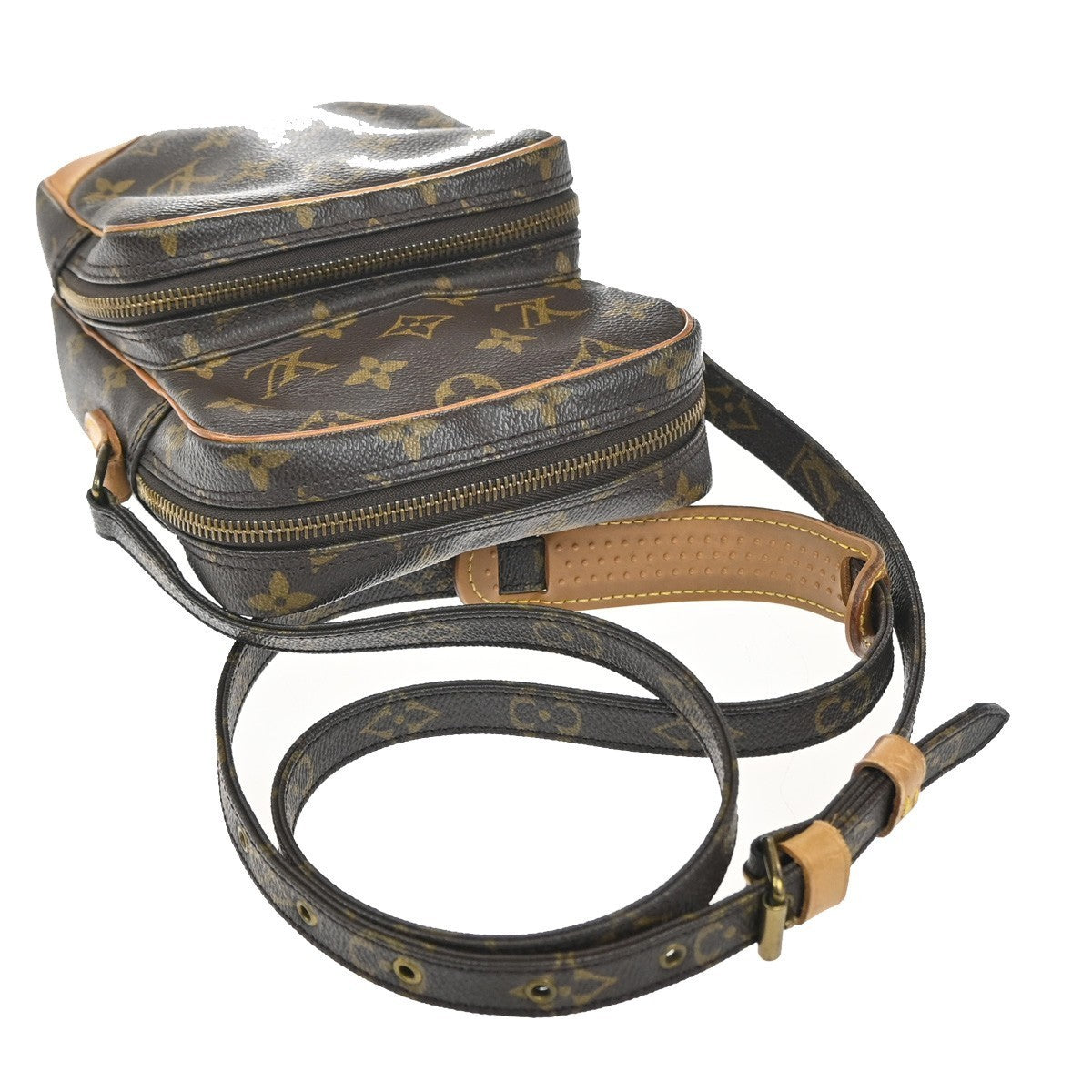 LOUIS VUITTON Amazon Crossbody Shoulder Bag Monogram Leather BN M45236 80EG345