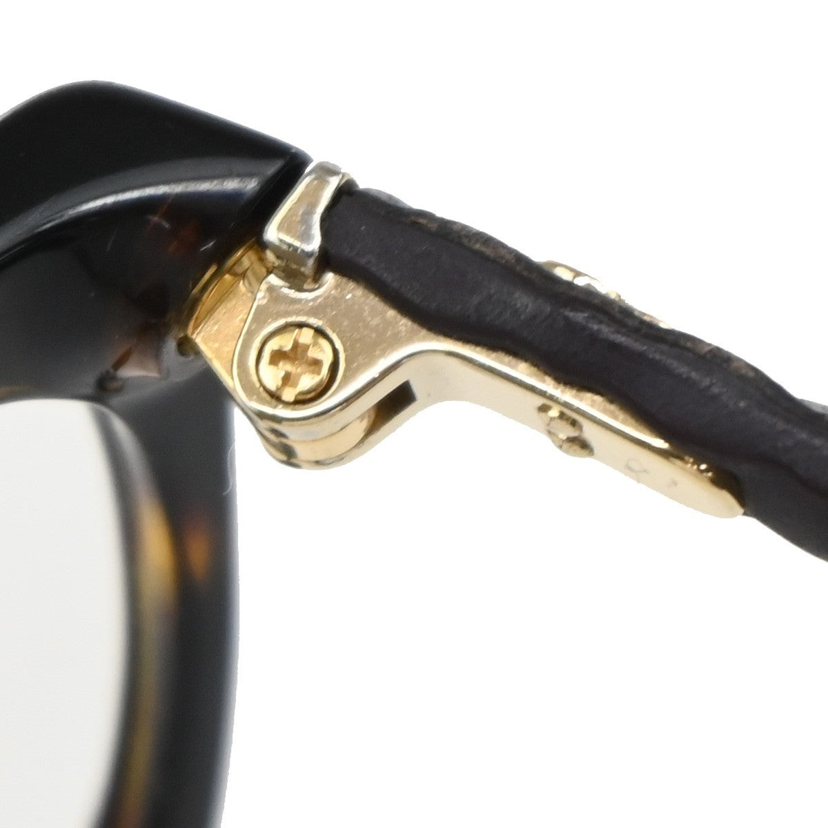 CHANEL CC Logo Matelasse Glasses Eye Wear 3287-Q-A Plastic Black 09RF712