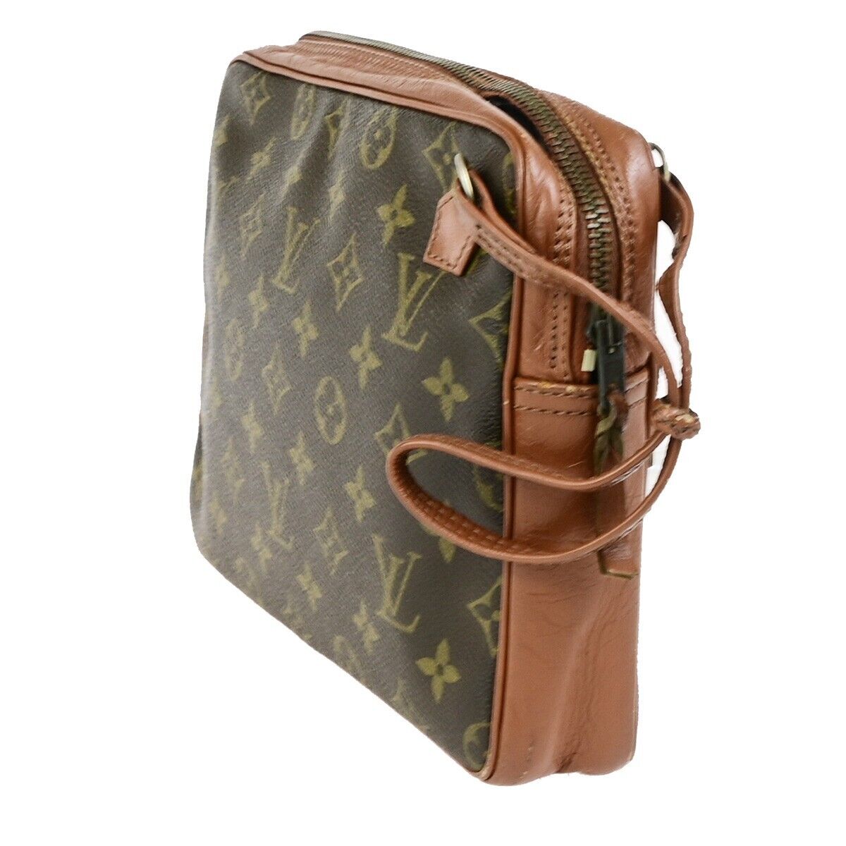 LOUIS VUITTON Pochette Sport Clutch Hand Bag Monogram Leather BN N0.183 01ED040