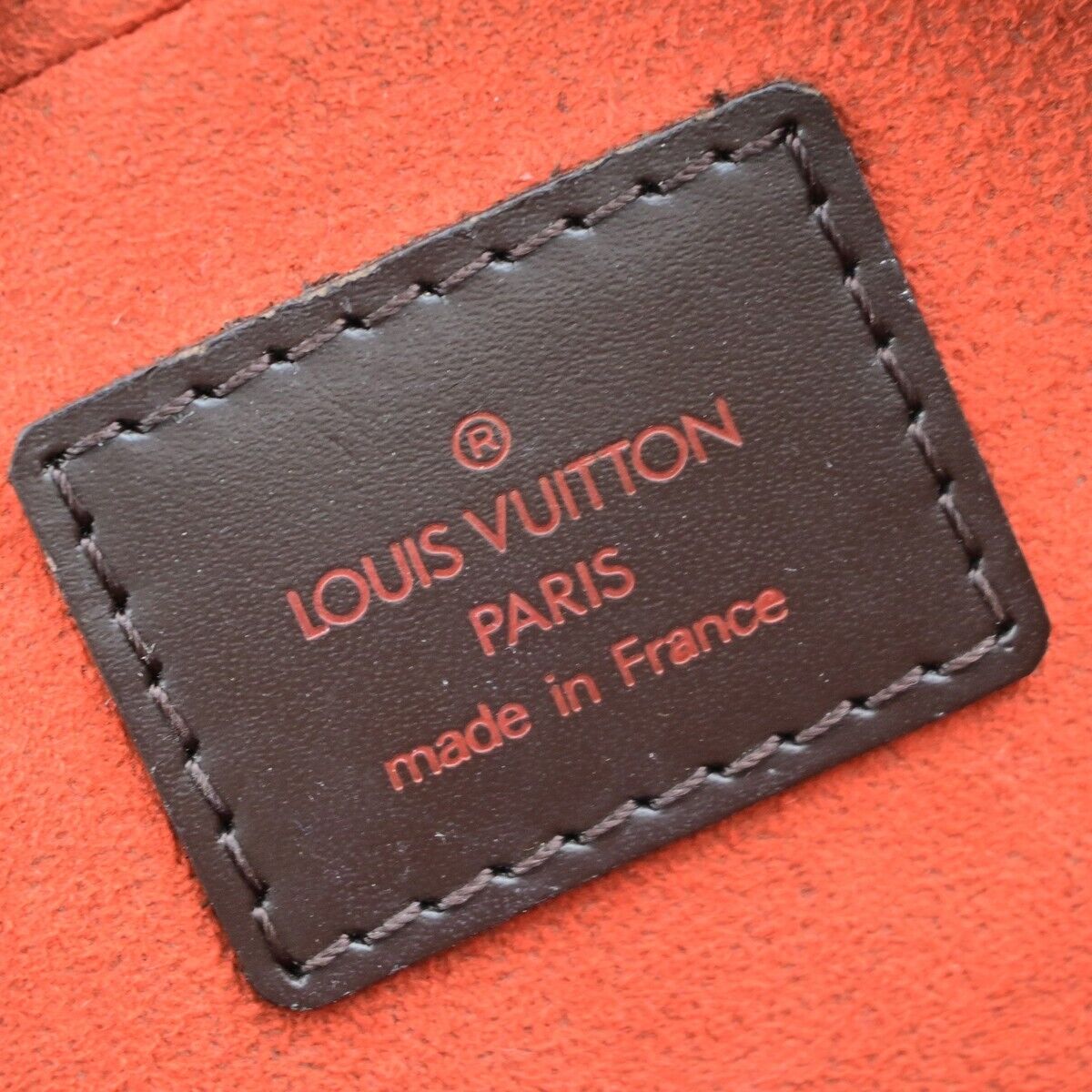 LOUIS VUITTON Ipanema PM Shoulder Bag Damier Ebene Leather Brown N51294 21EE034
