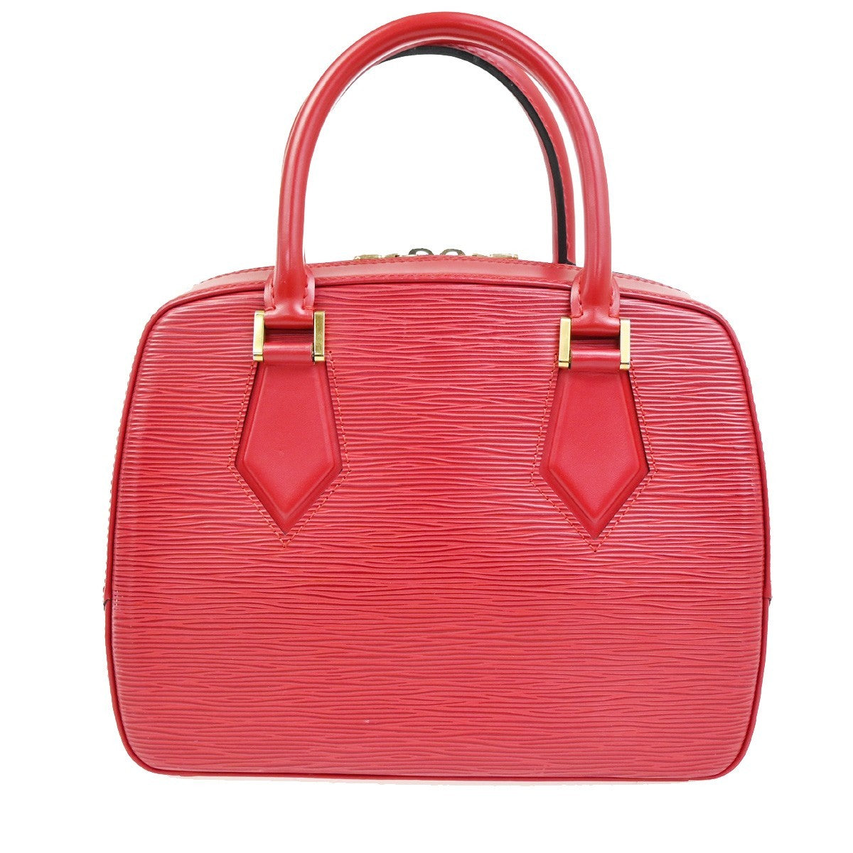 LOUIS VUITTON LV Sabron Logo Hand Bag Epi Leather Red France M52047 72RL901