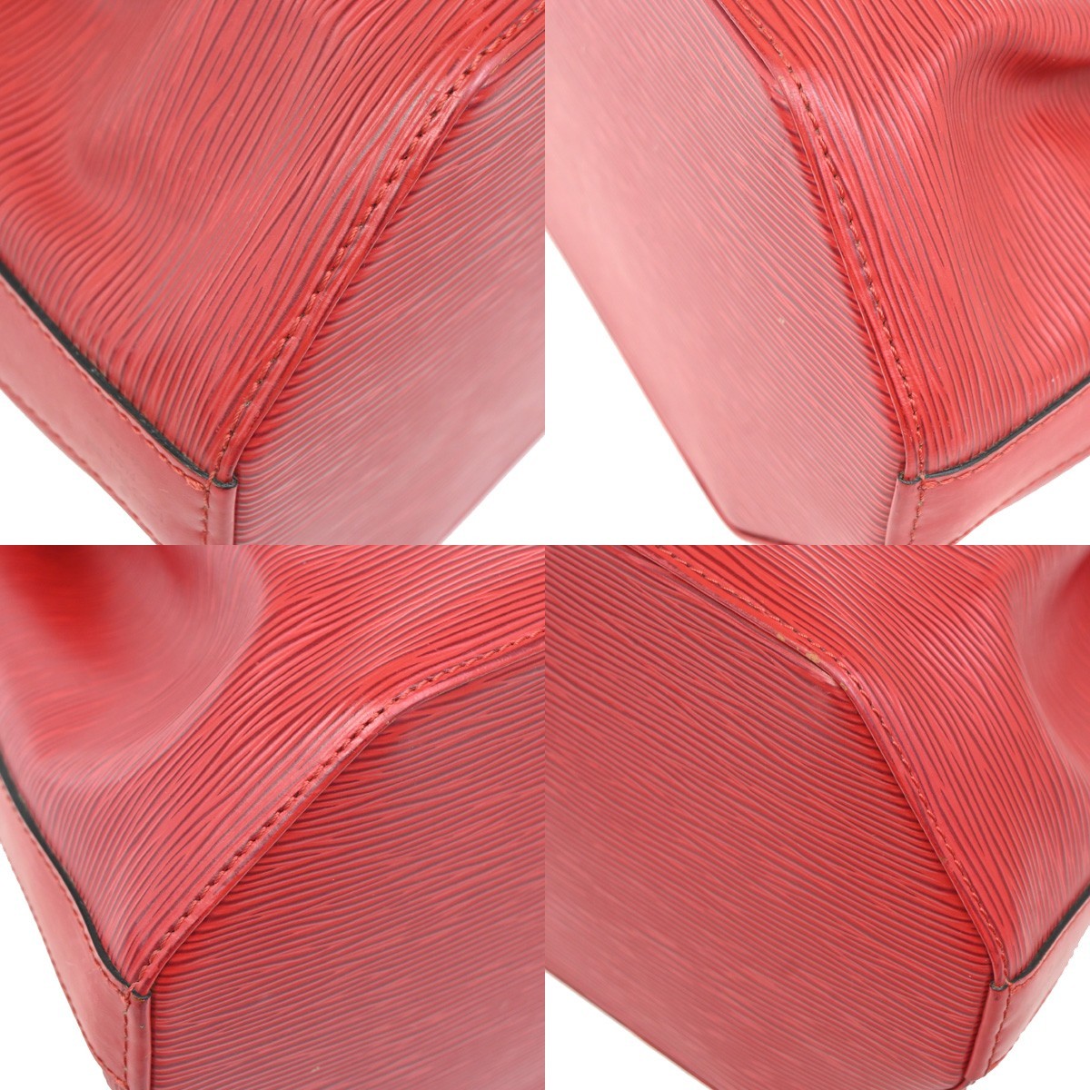 LOUIS VUITTON Sac De Paul PM Shoulder Bag Epi Leather Red M80197 34KB505