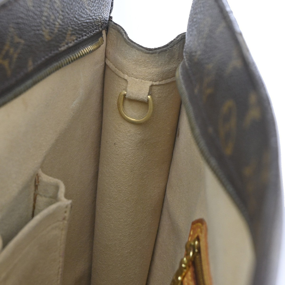 LOUIS VUITTON BABYLONE Shoulder Bag Monogram Leather Brown France M51102 32CA352