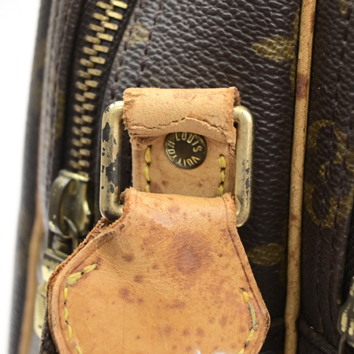 LOUIS VUITTON Reporter PM Crossbody Shoulder Bag Monogram Leather M45254 82YJ261