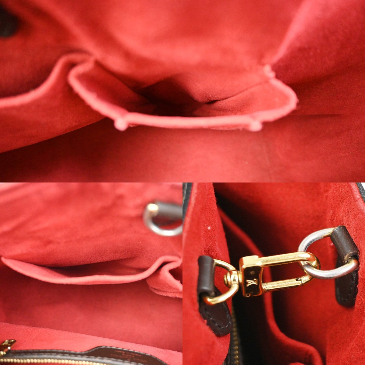 LOUIS VUITTON Hampstead PM Shoulder Bag Damier Ebene Leather BN N51205 75ZA295