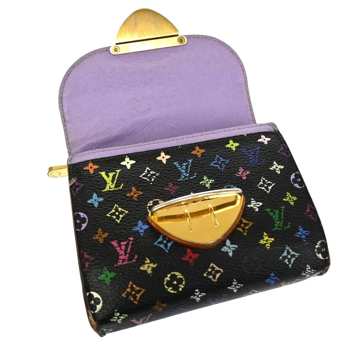 LOUIS VUITTON Portefeuille Joy Trifold Wallet Monogram Multi BK M60283 04EA245