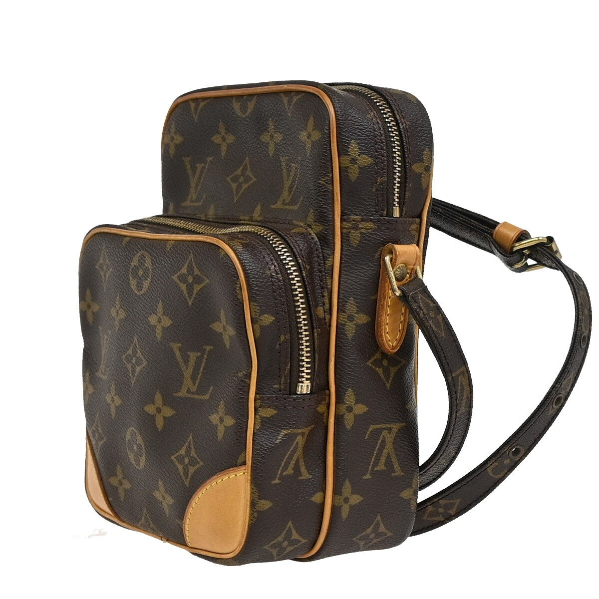 LOUIS VUITTON Amazon Crossbody Shoulder Bag Monogram Leather BN M45236 89FB582