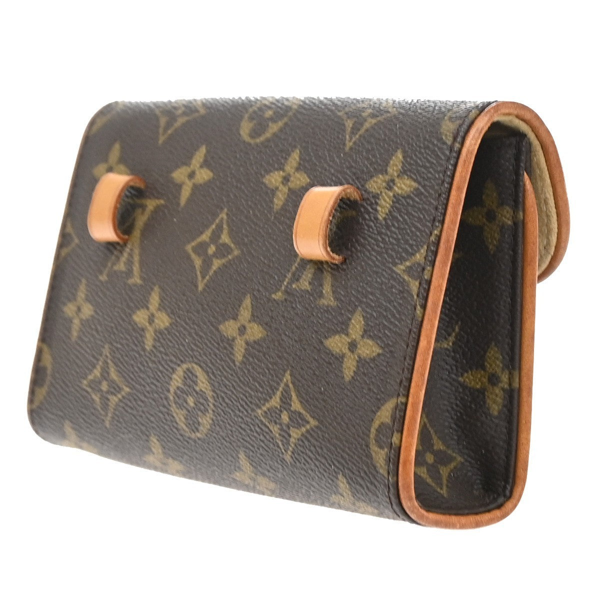 LOUIS VUITTON Pochette Florentine Bum Bag Monogram Leather Brown M51855 65SA091