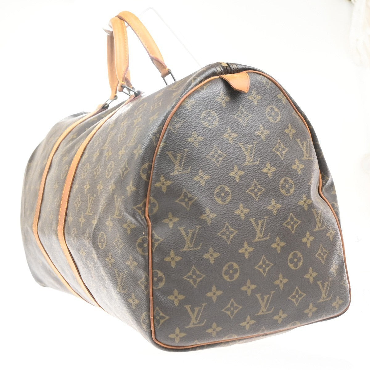 LOUIS VUITTON Keepall 55 Travel Hand Bag Monogram Leather Brown M41424 84MA384