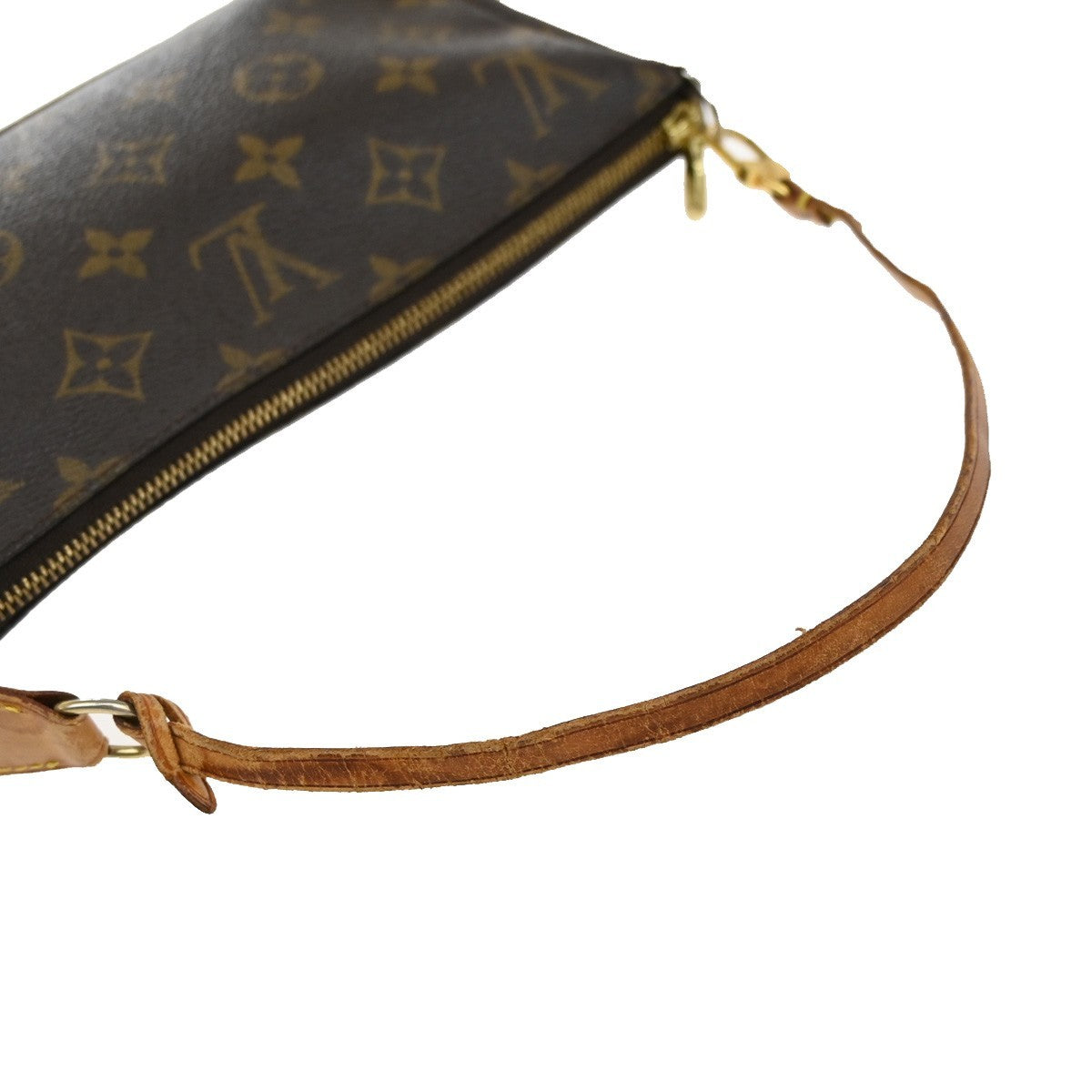 LOUIS VUITTON Pochette Accessoires Hand Bag Monogram Leather BN M51980 38EF857