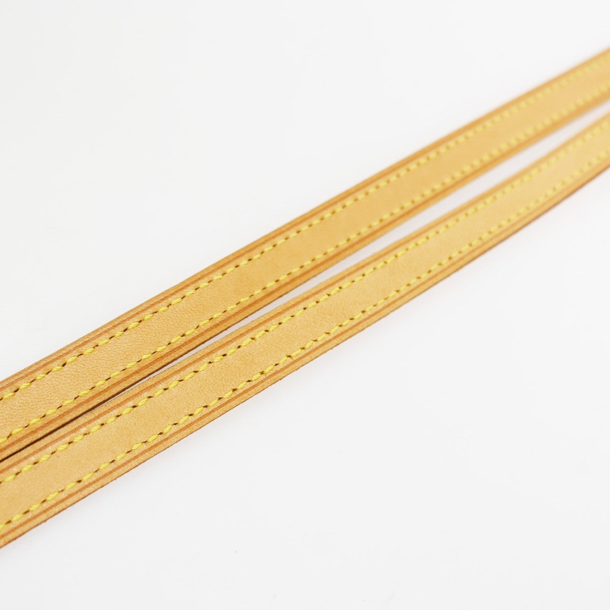 LOUIS VUITTON Logo Shoulder Bag Strap Adjustable Leather BN GHW J00142 61CA896