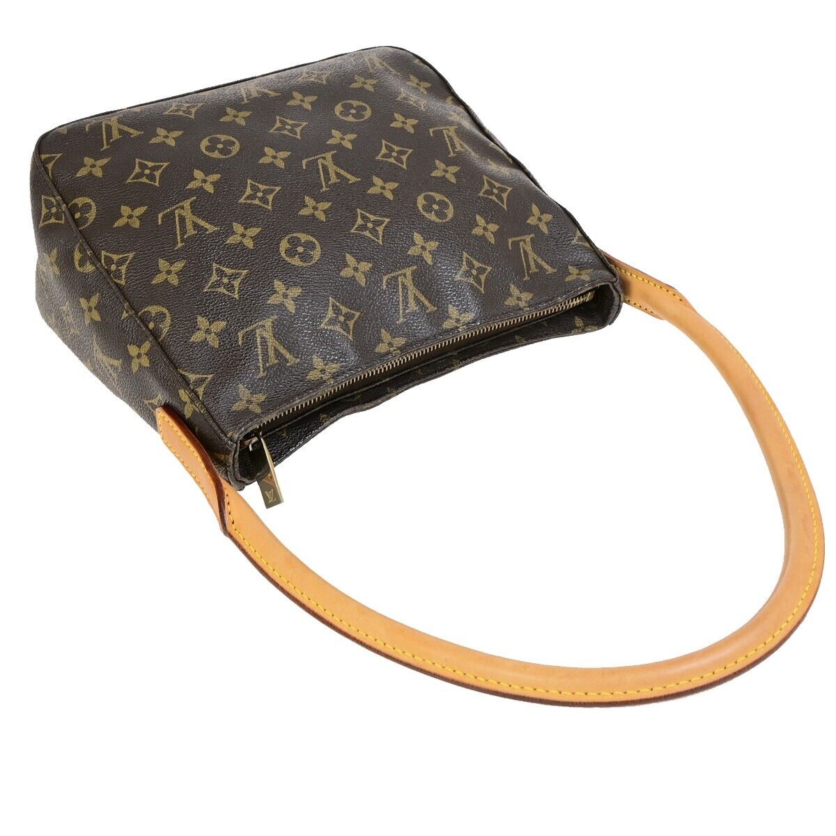 LOUIS VUITTON Looping MM Shoulder Bag Monogram Leather BN France M51146 93FB306