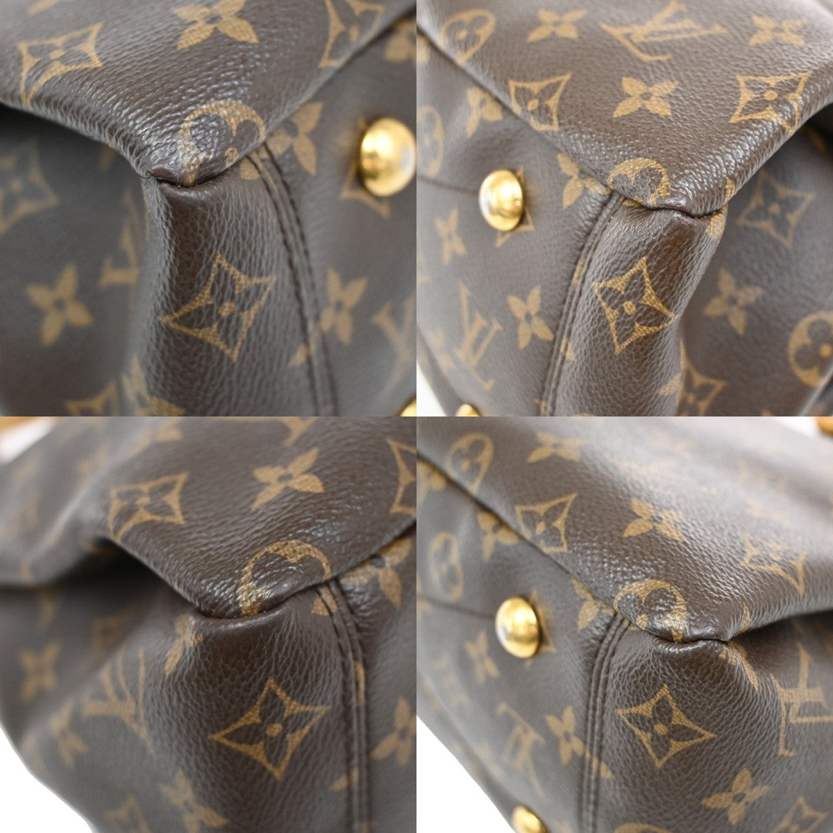 LOUIS VUITTON Pallas 2Way Shoulder Hand Bag Monogram Leather BN M40929 25KB641