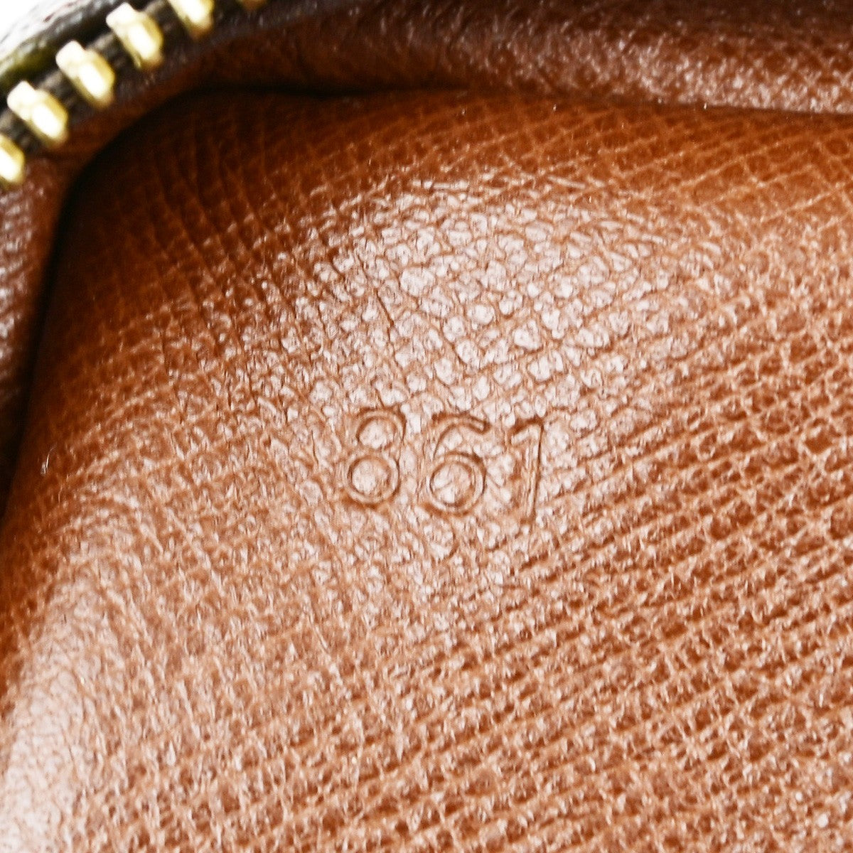 LOUIS VUITTON Mini Amazon Shoulder Bag Monogram Leather Brown M45238 30YH080