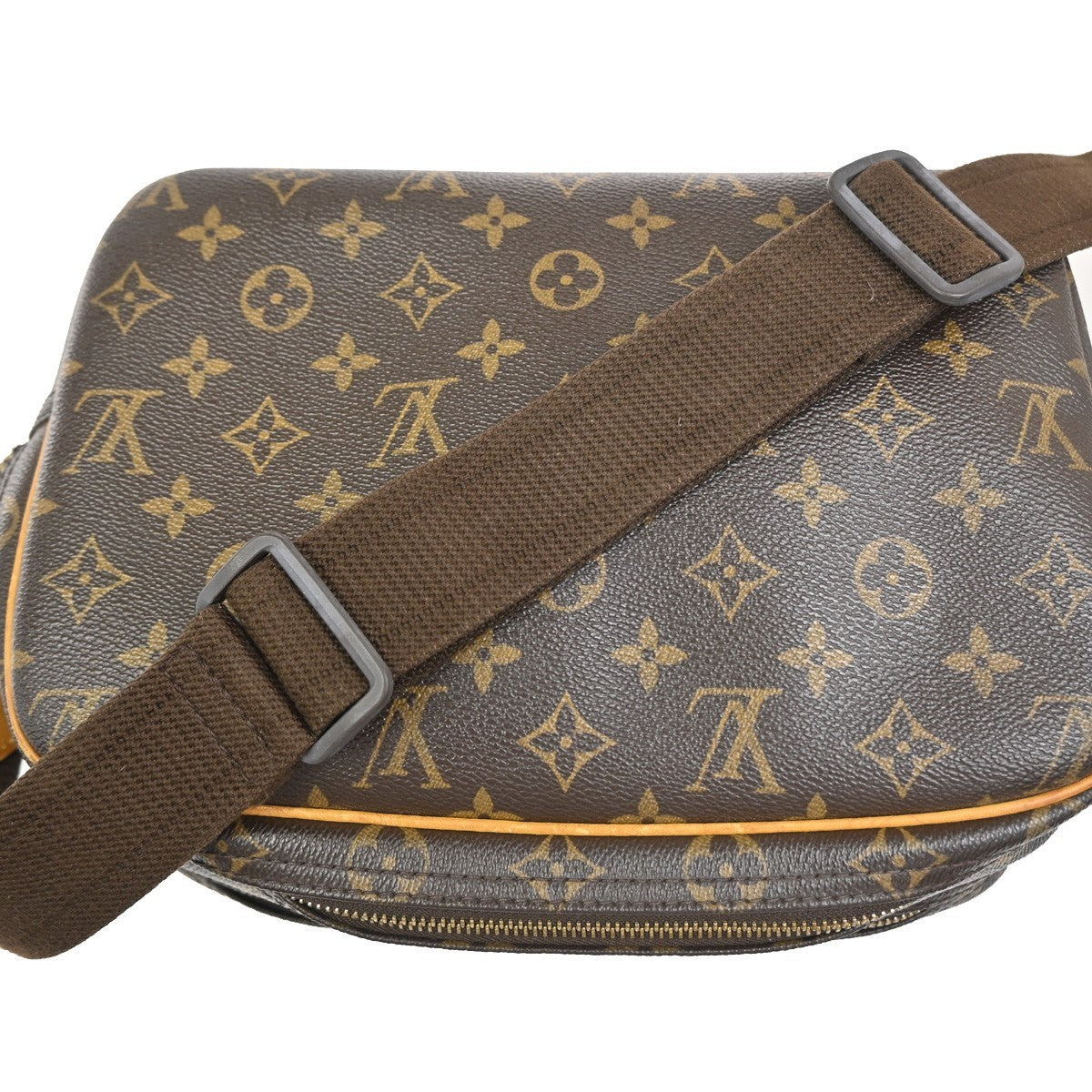 LOUIS VUITTON Reporter PM Crossbody Shoulder Bag Monogram Leather M45254 80KC892