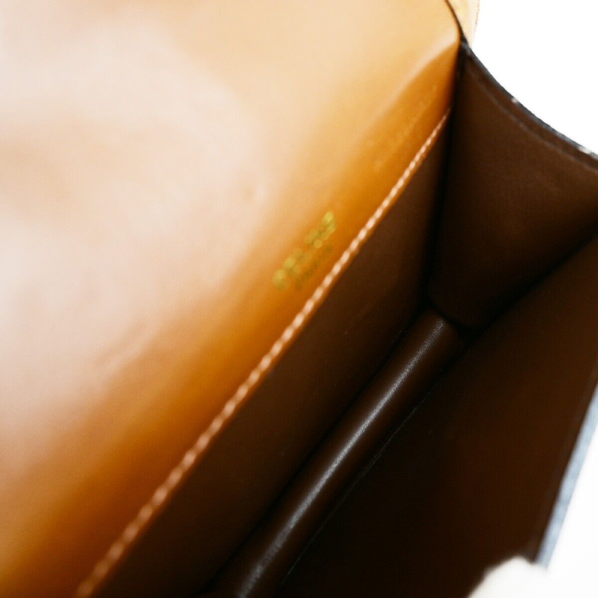 CELINE Logo Mini Bum Bag #85 Suede Leather Brown GHW Italy 68ED372