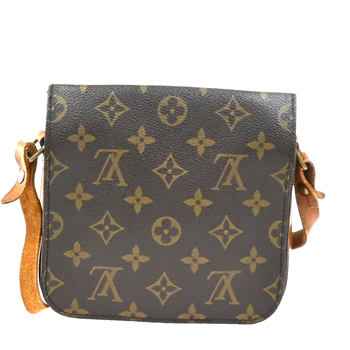 LOUIS VUITTON Mini Cartouchiere Shoulder Bag Monogram Leather BN M51254 31YH964