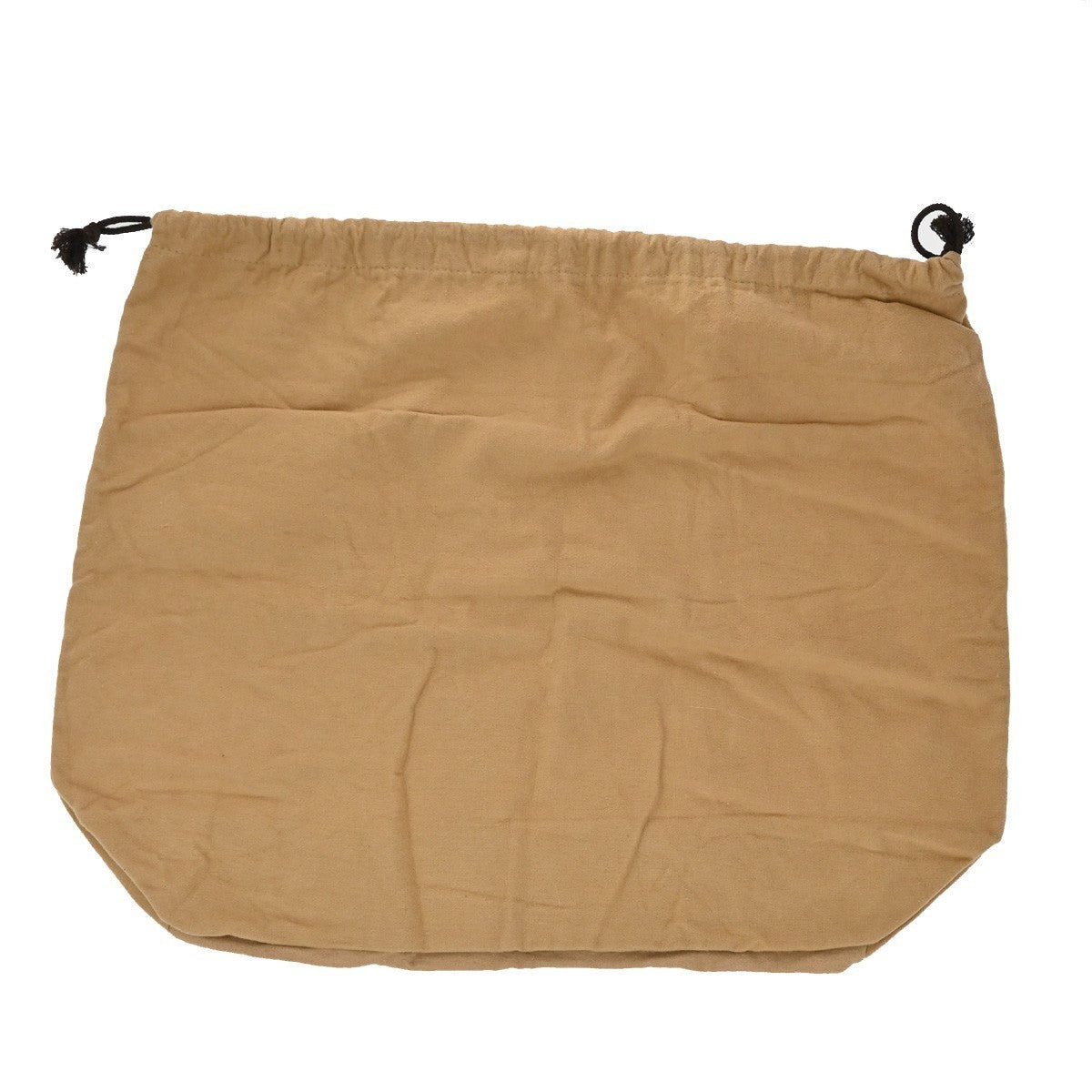 LOUIS VUITTON Logo 10 Set Dust Bag Drawstring Canvas Cotton Beige Brown 09KP179