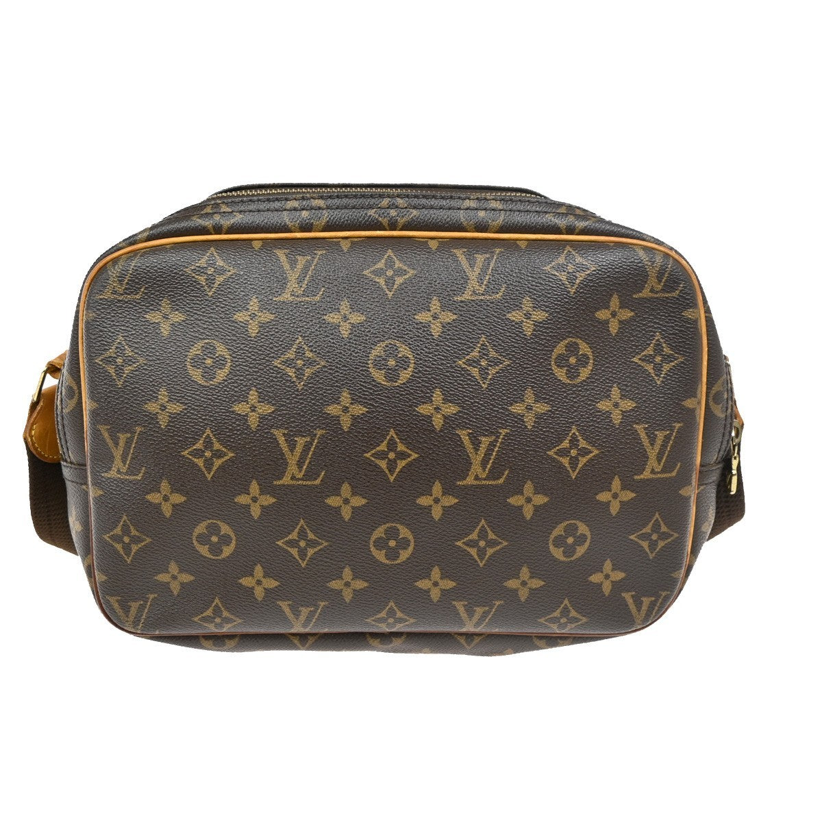 LOUIS VUITTON Reporter PM Crossbody Shoulder Bag Monogram Leather M45254 80TA139