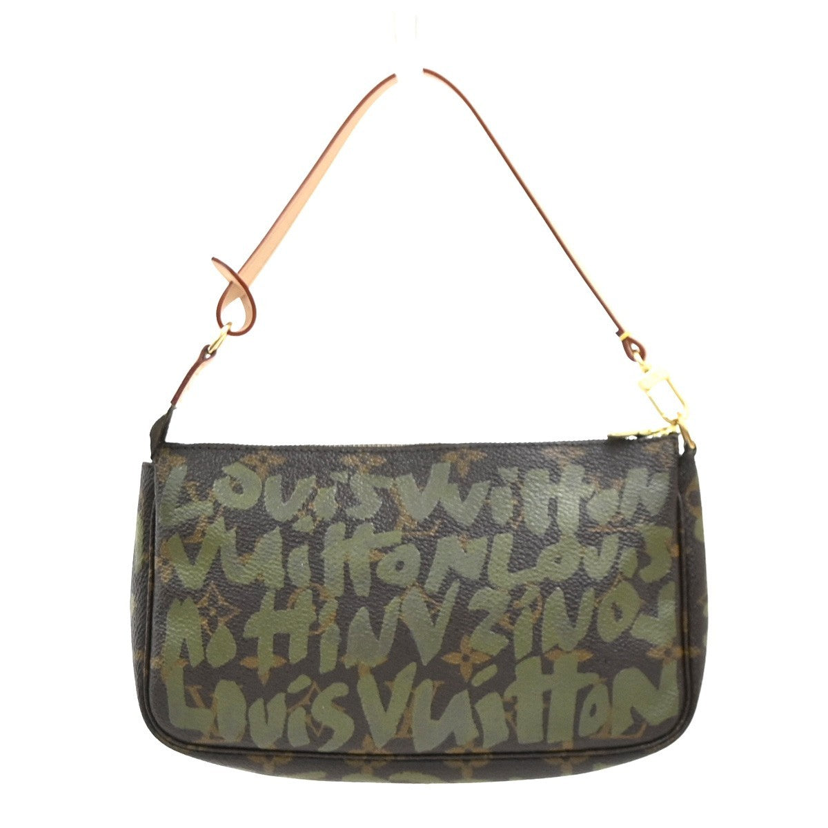LOUIS VUITTON Pochette Accessoires Hand Bag Monogram Graffiti BN M92191 667RQ037