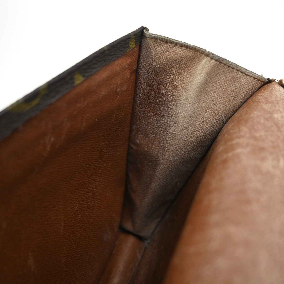 LOUIS VUITTON Pochette Rabat 23 Clutch Hand Bag Monogram Brown M51931 09YJ071