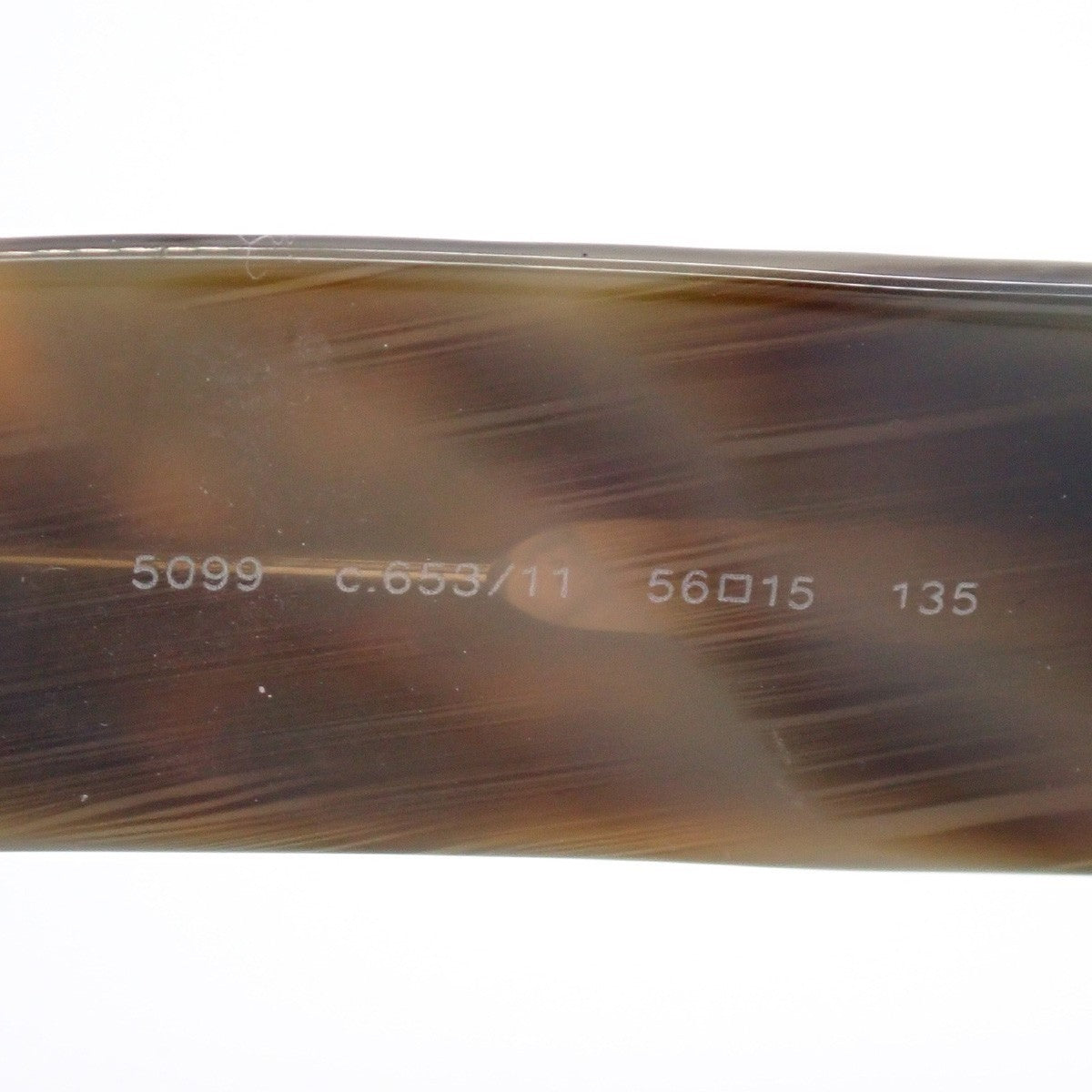 CHANEL CC Matelasse Sunglasses Eye Wear Plastic Brown GHW 5099 Italy 63RL876