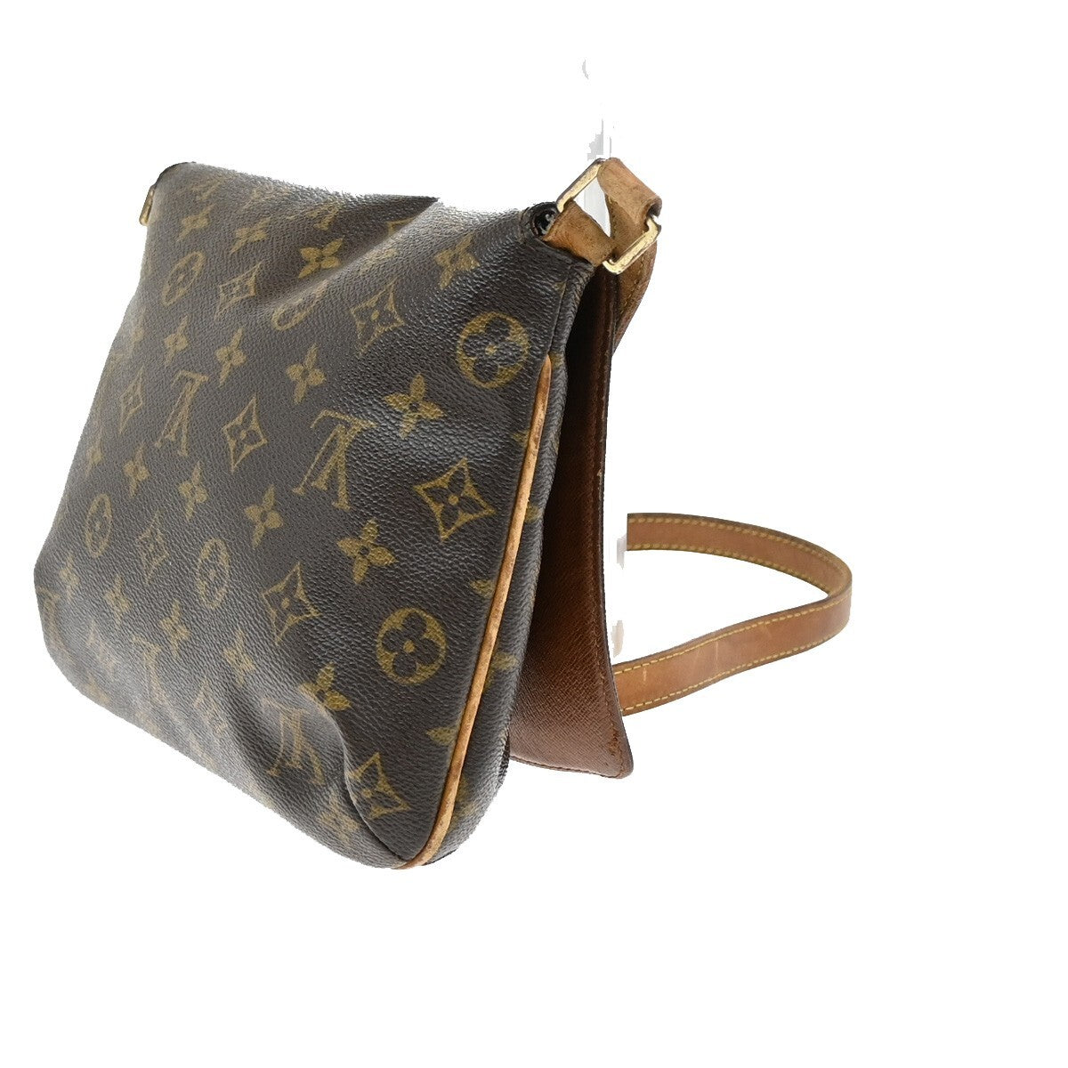 LOUIS VUITTON Musette Tango Long Shoulder Bag Monogram Leather BN M51388 36EE159