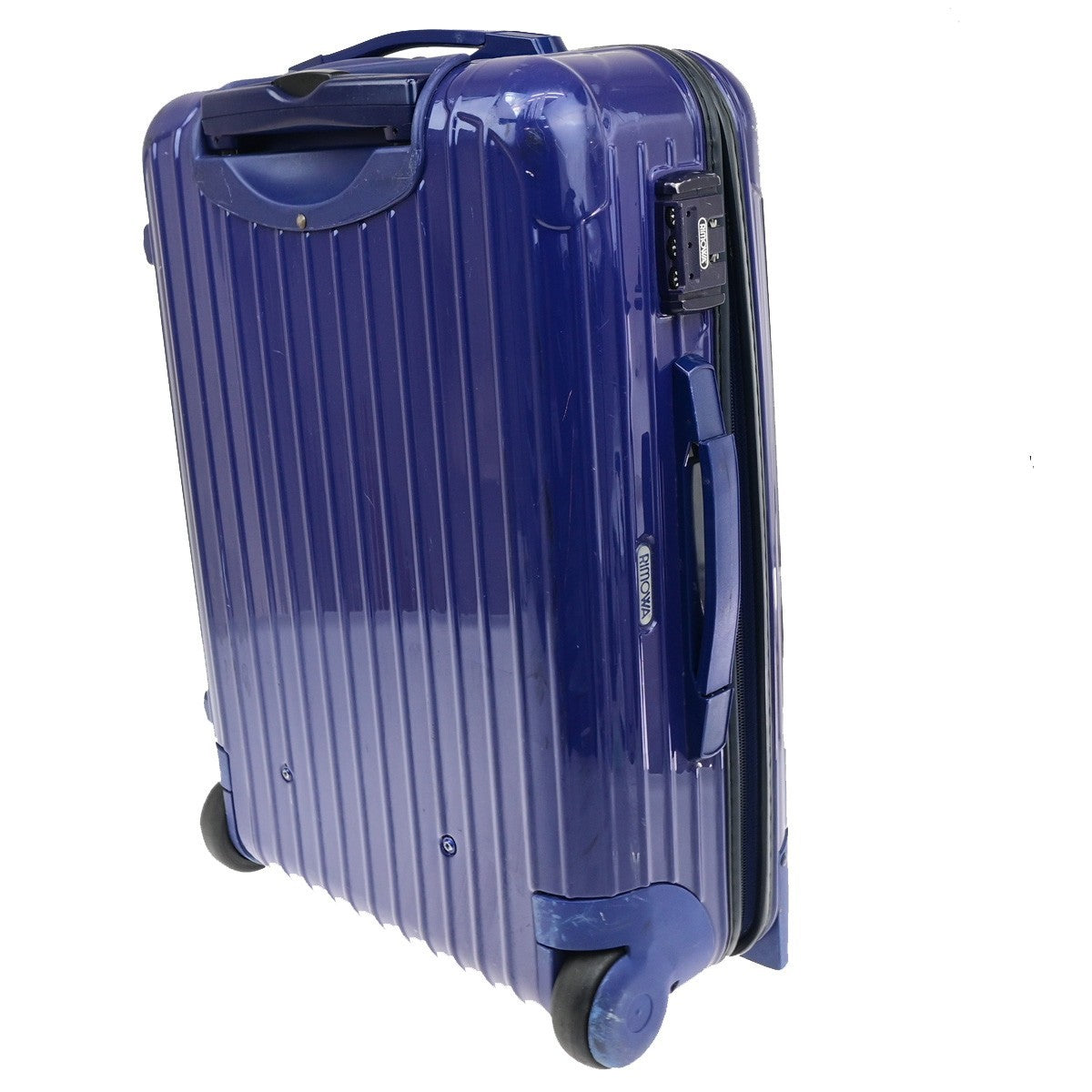 RIMOWA Salsa Series Travel Suitcase Luggage Bag Plastic Blue 30RQ094