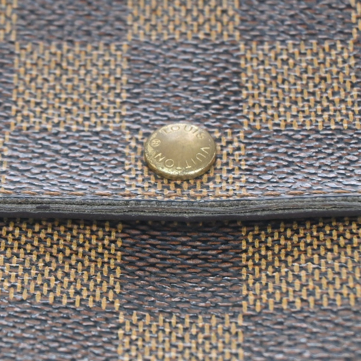 LOUIS VUITTON Porte Monnaie Credit Long Bifold Wallet Damier BN N61725 04KD006