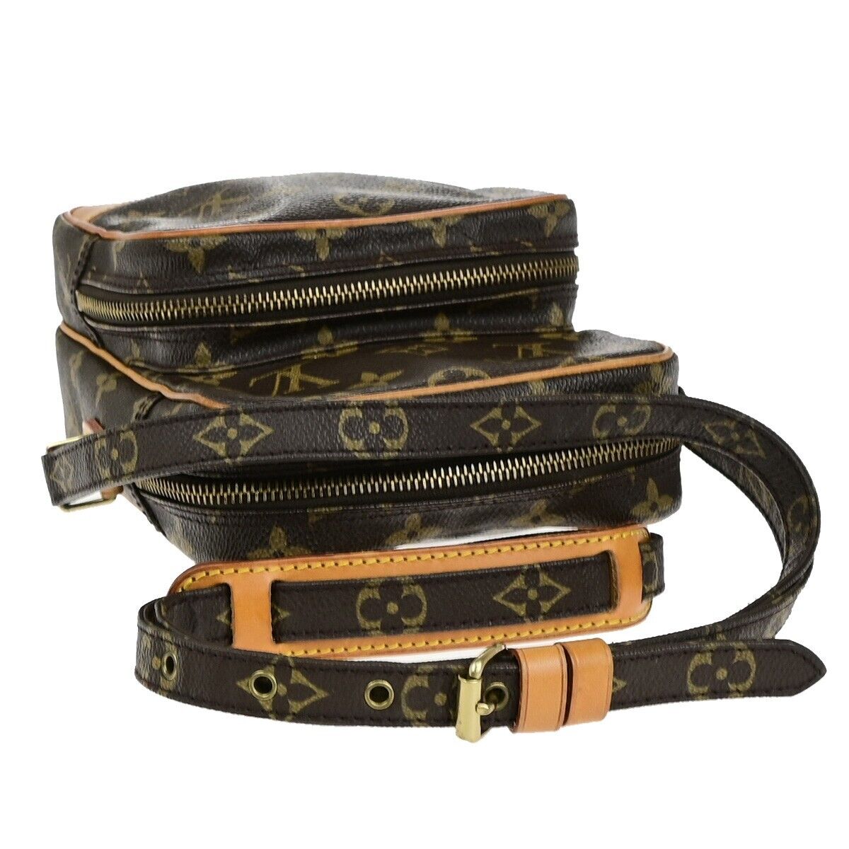 LOUIS VUITTON Amazon Crossbody Shoulder Bag Monogram Leather BN M45236 86ED320