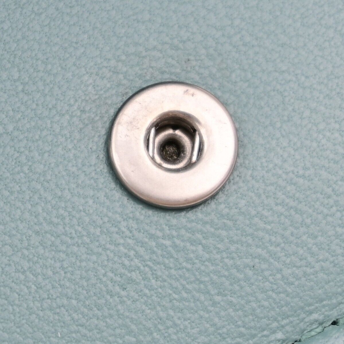 BOTTEGA VENETA Logo Intrecciato Bifold Wallet Purse Leather Blue Italy 67RL011