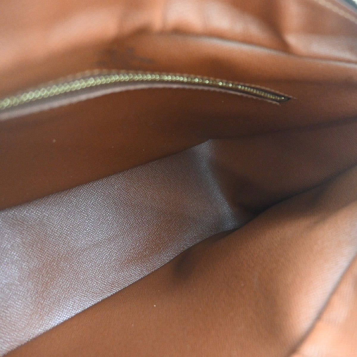 LOUIS VUITTON Boulogne 30 Shoulder Bag Monogram Leather Brown M51265 12PA117