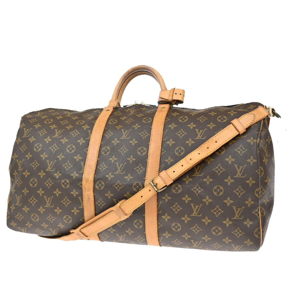 LOUIS VUITTON Keepall Bandouliere 55 2Way Hand Bag Monogram BN M41414 99EE224