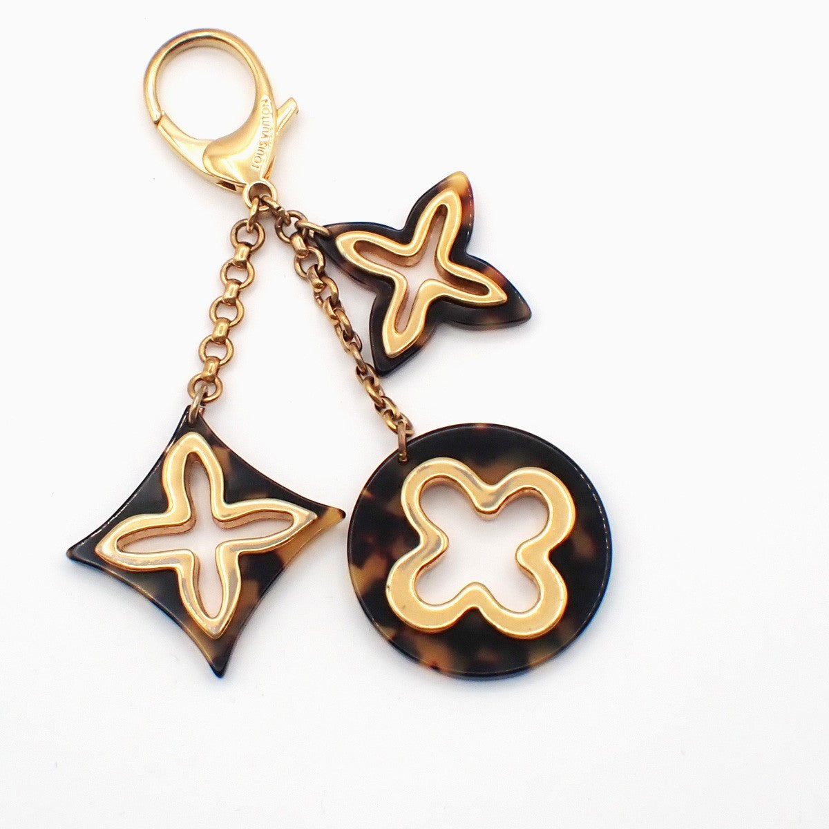 LOUIS VUITTON Bijou Sack Ansores Charm Key Chain Brown M65087 65KD030