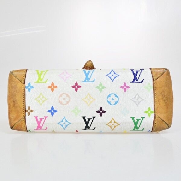 LOUIS VUITTON Eliza Shoulder Bag Monogram Multi Leather White M40098 96EB600