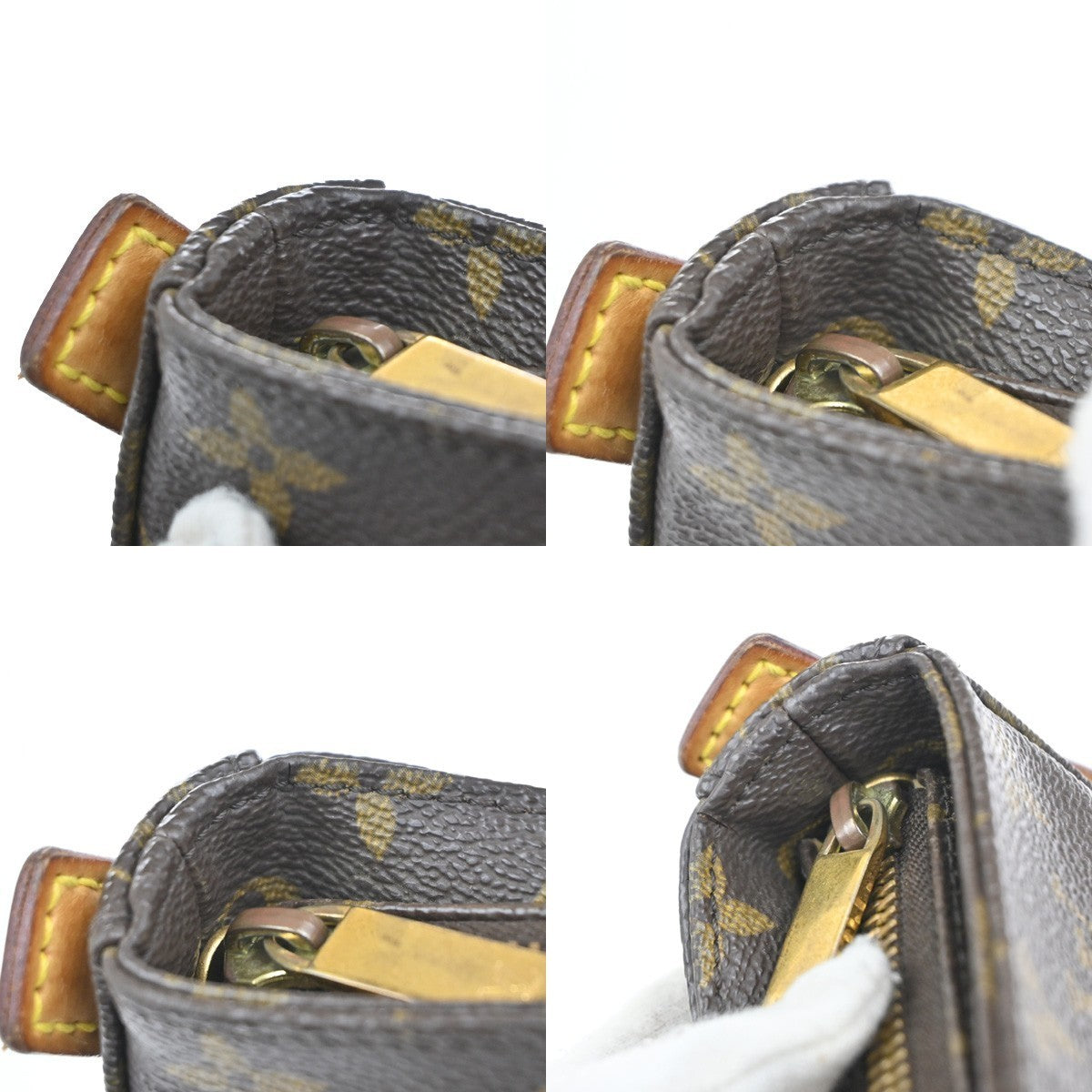 LOUIS VUITTON Looping MM Shoulder Bag Monogram Leather BN France M51146 72MA238