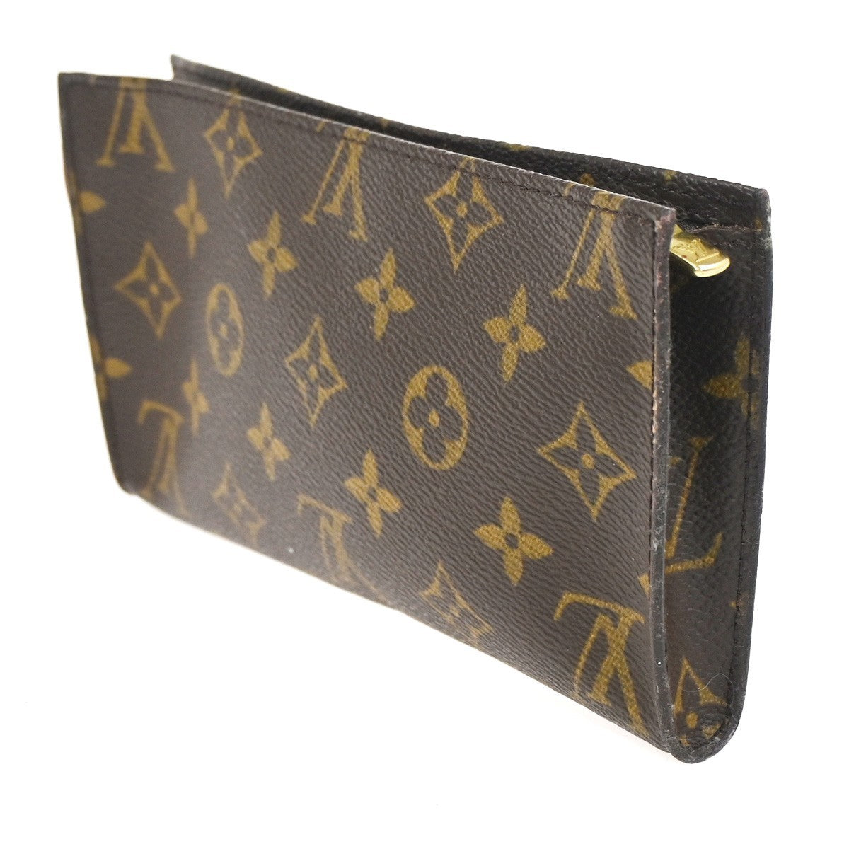 LOUIS VUITTON BUCKET GM Clutch Mini Pouch Bag Monogram Leather France 05KC734