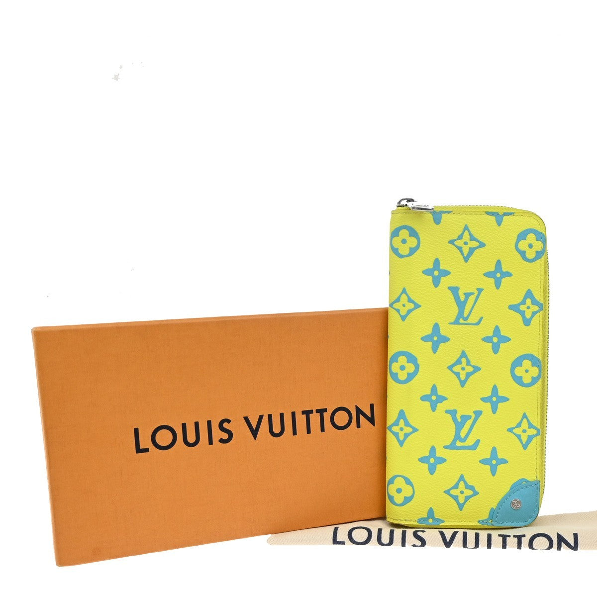 LOUIS VUITTON Zippy Wallet Vertical Wallet Monogram Playground M82005 75KB370